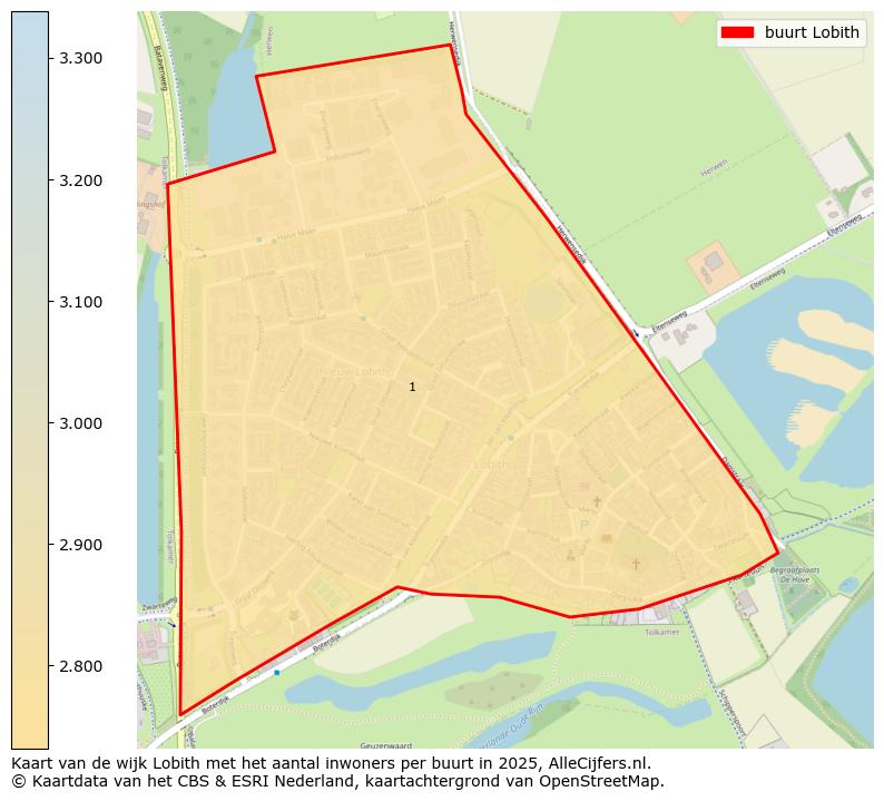 Afbeelding van de buurt Lobith op de kaart.