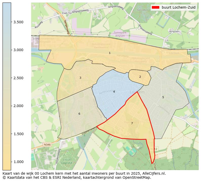 Afbeelding van de buurt Lochem-Zuid op de kaart.