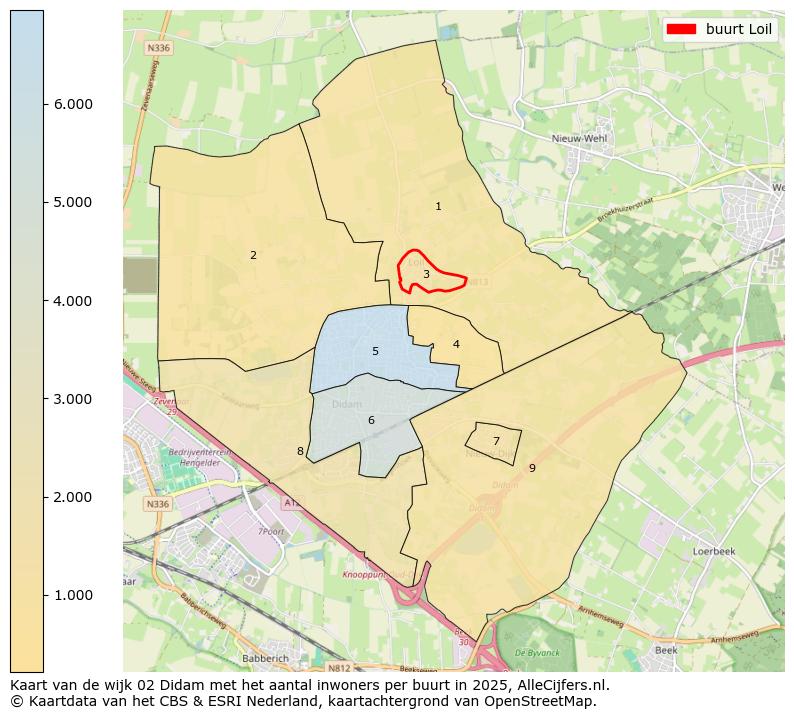 Afbeelding van de buurt Loil op de kaart.