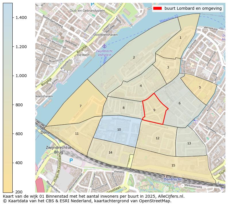 Afbeelding van de buurt Lombard en omgeving op de kaart.