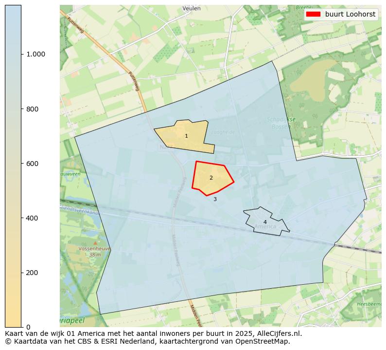 Afbeelding van de buurt Loohorst op de kaart.