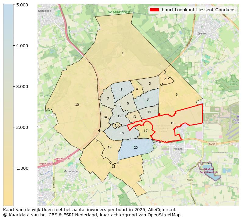 Afbeelding van de buurt Loopkant-Liessent-Goorkens op de kaart.