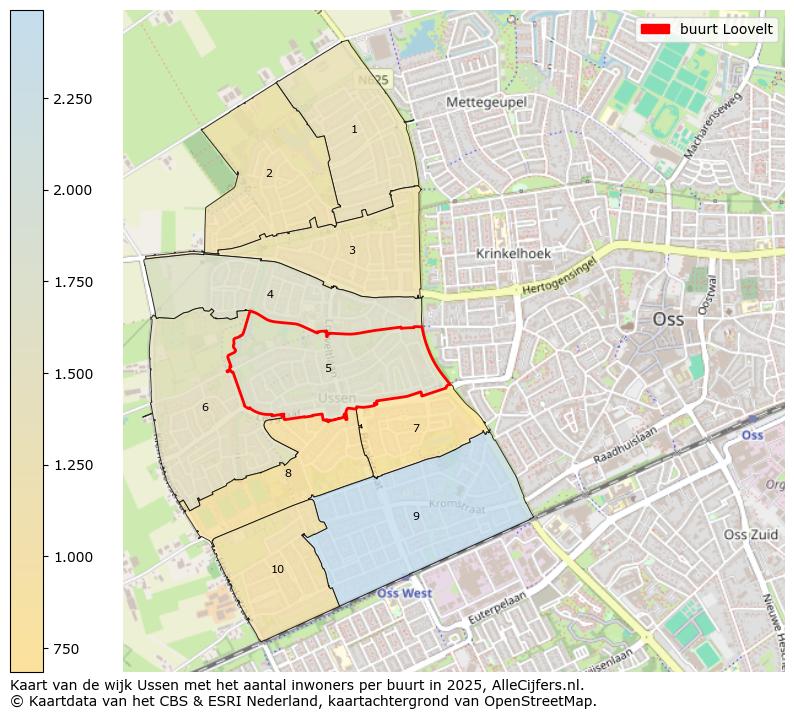 Afbeelding van de buurt Loovelt op de kaart.