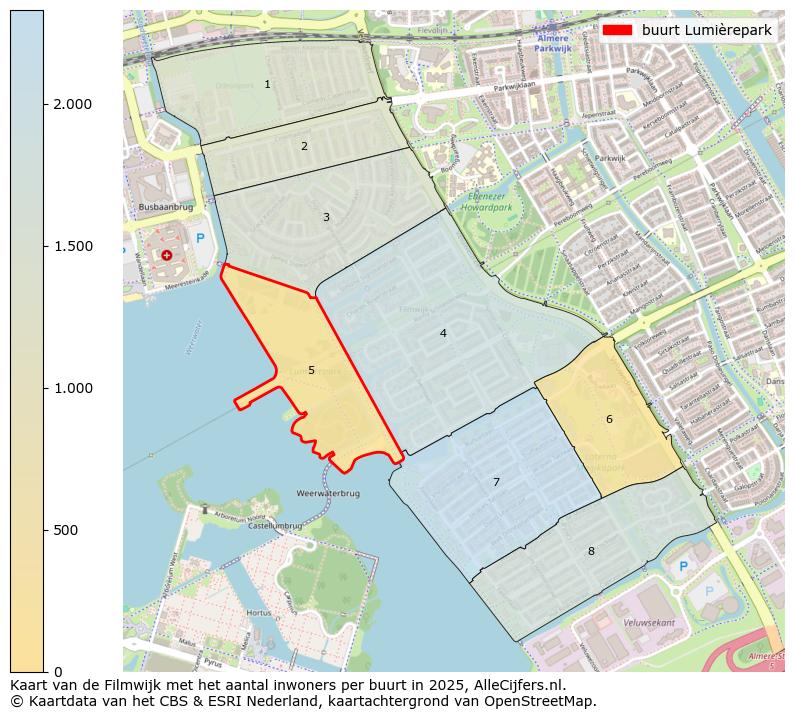 Afbeelding van de buurt Lumièrepark op de kaart.