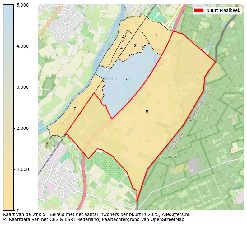 Afbeelding van de buurt Maalbeek op de kaart.