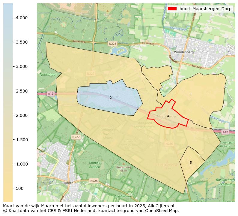 Afbeelding van de buurt Maarsbergen-Dorp op de kaart.
