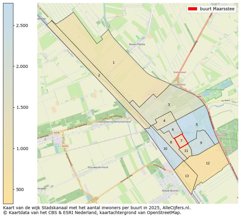 Afbeelding van de buurt Maarsstee op de kaart.