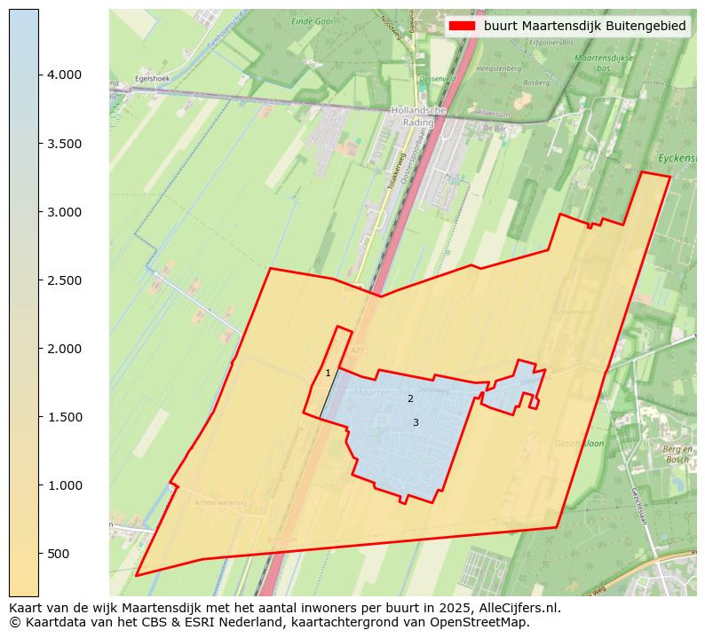 Afbeelding van de buurt Maartensdijk Buitengebied op de kaart.