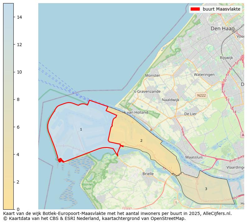 Afbeelding van de buurt Maasvlakte op de kaart.