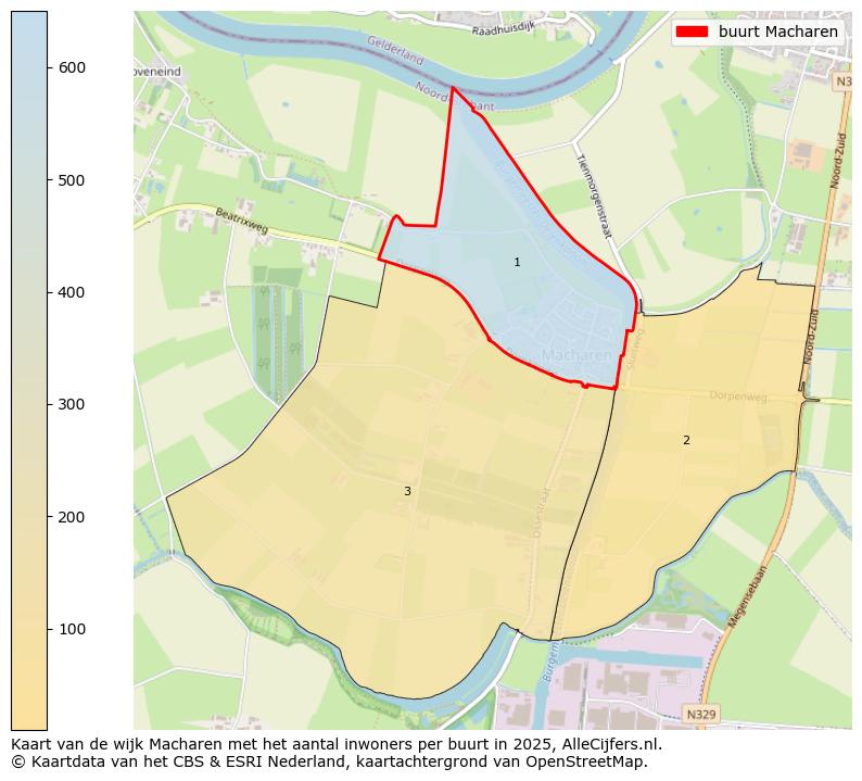 Afbeelding van de buurt Macharen op de kaart.