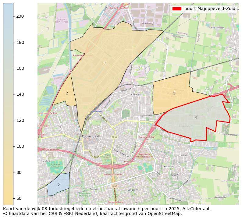 Afbeelding van de buurt Majoppeveld-Zuid op de kaart.