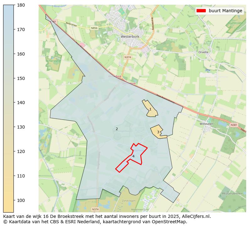 Afbeelding van de buurt Mantinge op de kaart.