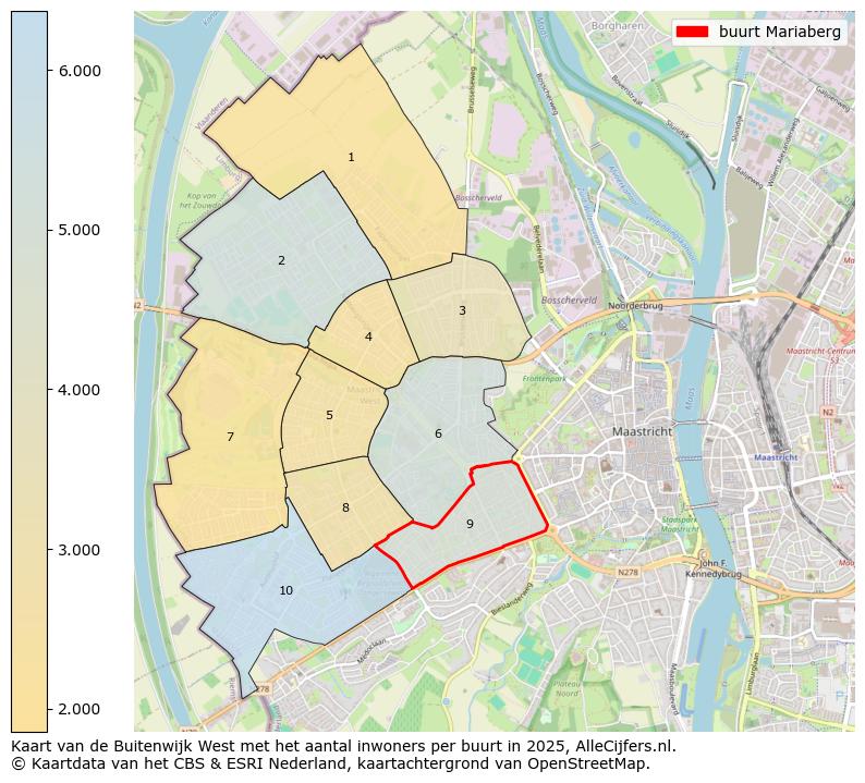 Afbeelding van de buurt Mariaberg op de kaart.