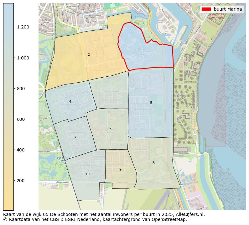 Afbeelding van de buurt Marina op de kaart.