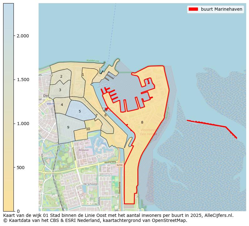 Afbeelding van de buurt Marinehaven op de kaart.