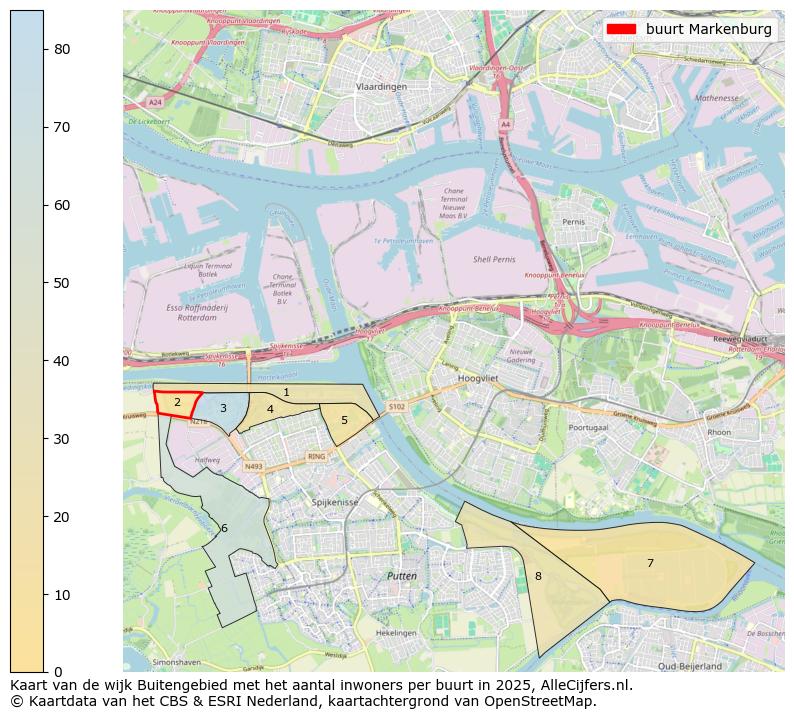 Afbeelding van de buurt Markenburg op de kaart.