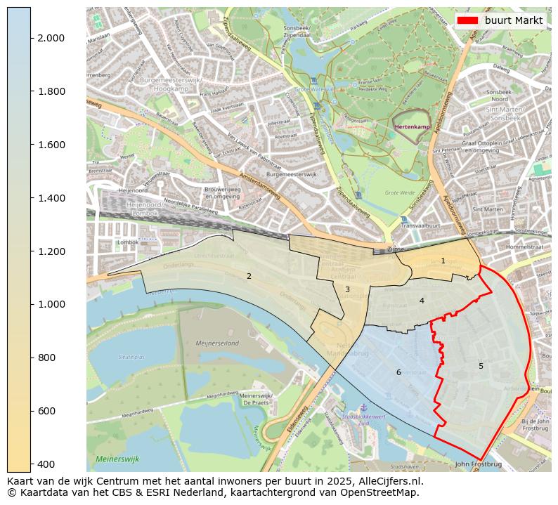Afbeelding van de buurt Markt op de kaart.