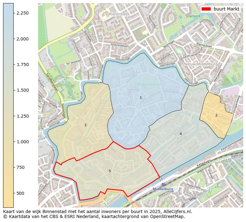Afbeelding van de buurt Markt op de kaart.