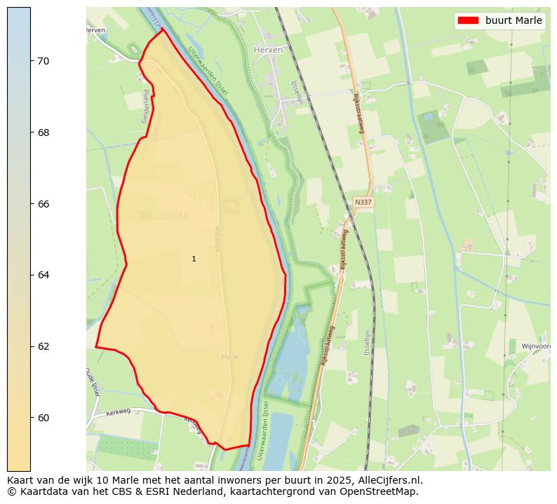 Afbeelding van de buurt Marle op de kaart.