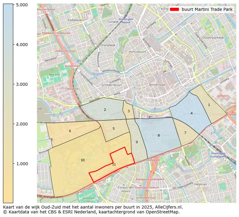 Afbeelding van de buurt Martini Trade Park op de kaart.
