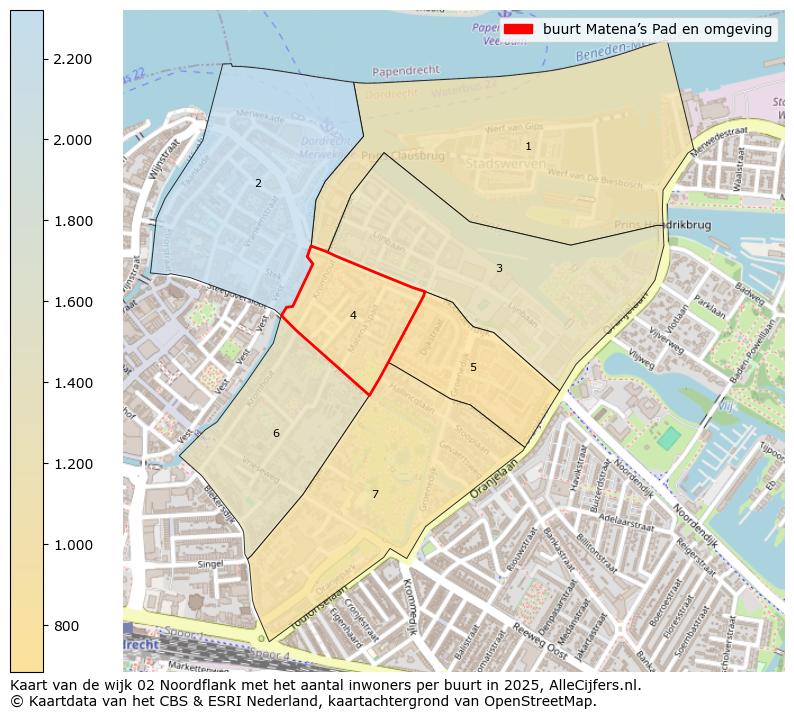 Afbeelding van de buurt Matena’s Pad en omgeving op de kaart.