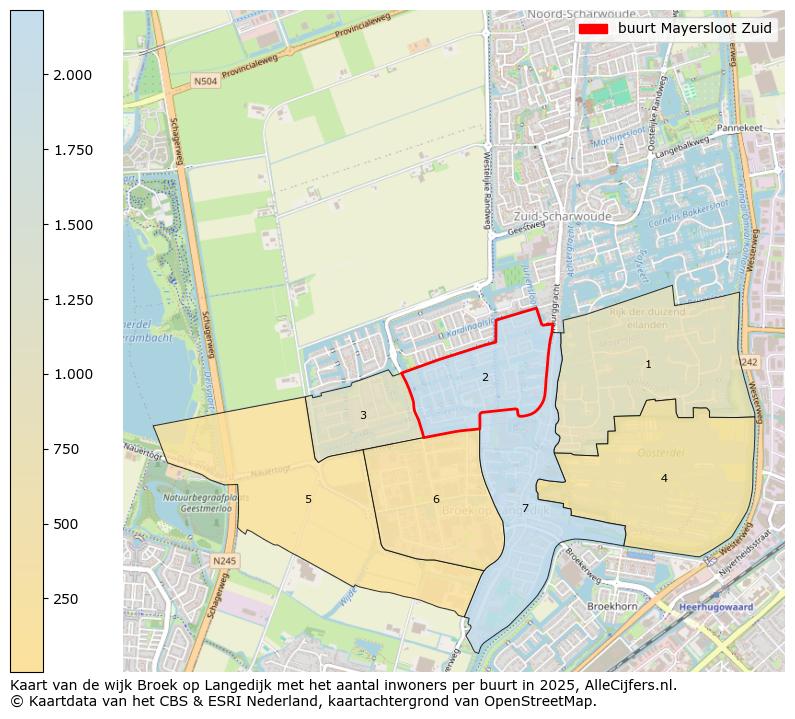 Afbeelding van de buurt Mayersloot Zuid op de kaart.