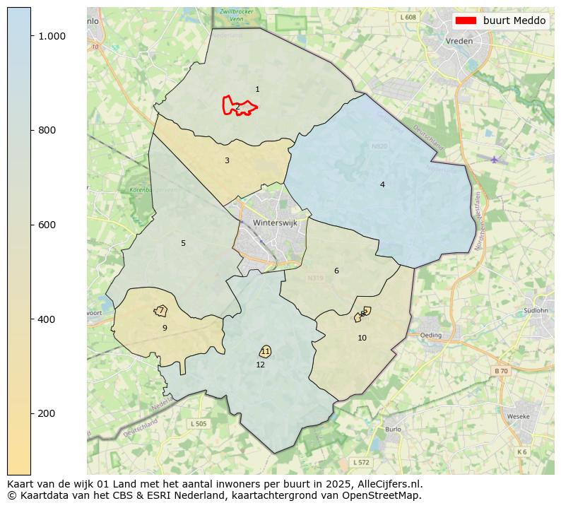 Afbeelding van de buurt Meddo op de kaart.