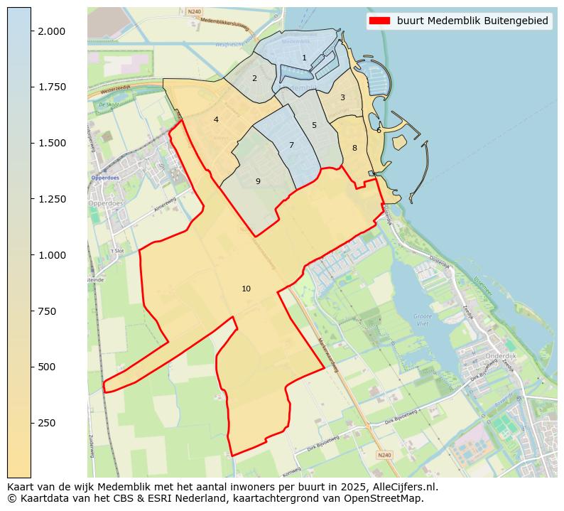 Afbeelding van de buurt Medemblik Buitengebied op de kaart.