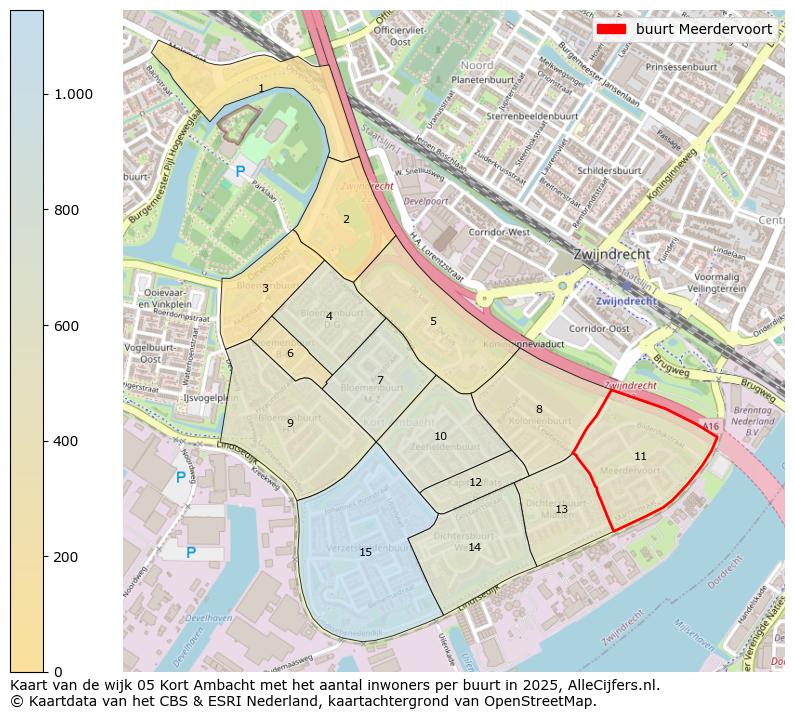 Afbeelding van de buurt Meerdervoort op de kaart.