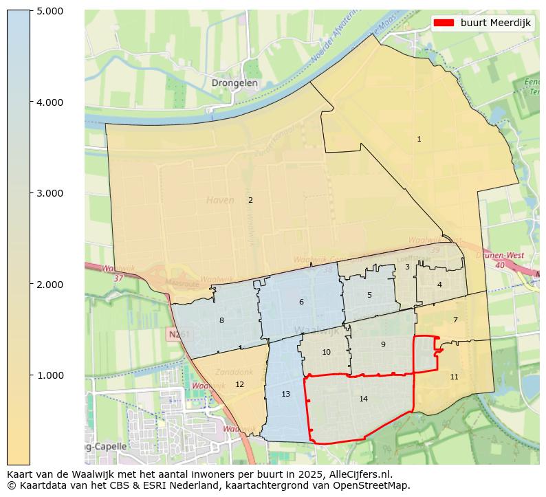 Afbeelding van de buurt Meerdijk op de kaart.