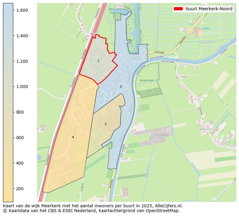 Afbeelding van de buurt Meerkerk-Noord op de kaart.