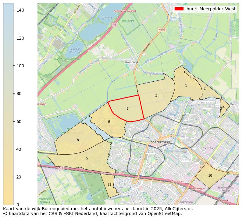 Afbeelding van de buurt Meerpolder-West op de kaart.