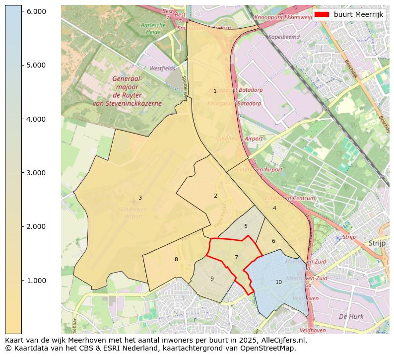 Afbeelding van de buurt Meerrijk op de kaart.