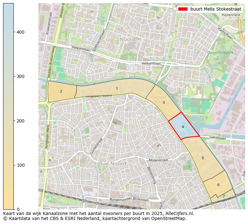 Afbeelding van de buurt Melis Stokestraat op de kaart.