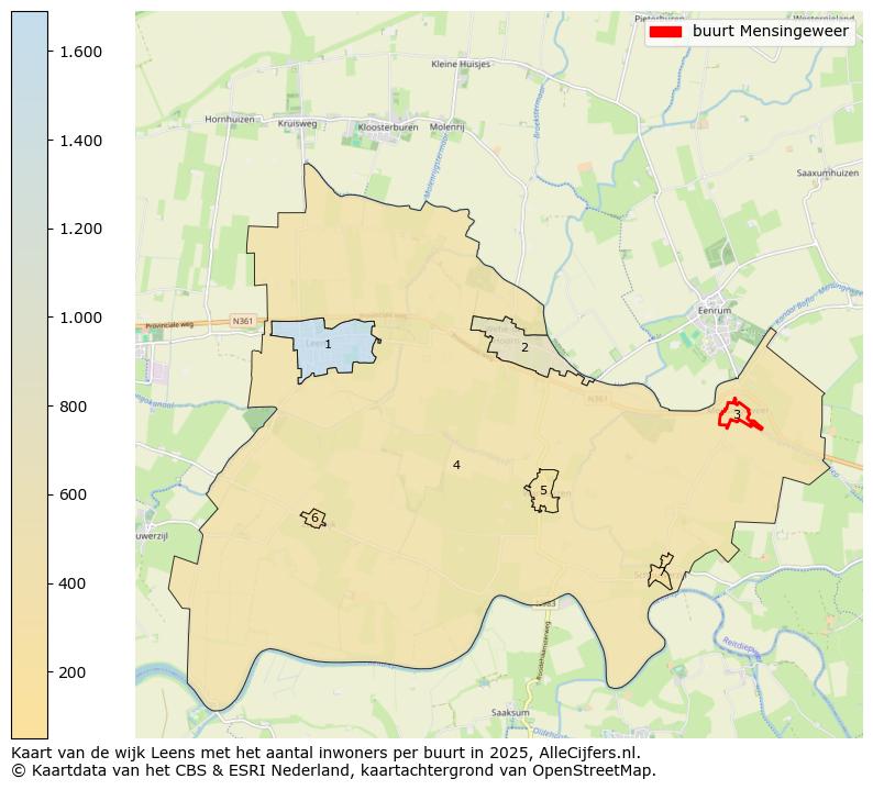 Afbeelding van de buurt Mensingeweer op de kaart.