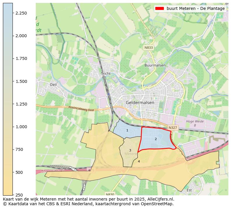 Afbeelding van de buurt Meteren - De Plantage op de kaart.