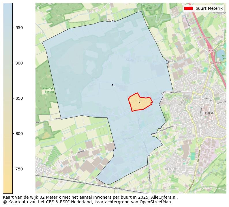 Afbeelding van de buurt Meterik op de kaart.