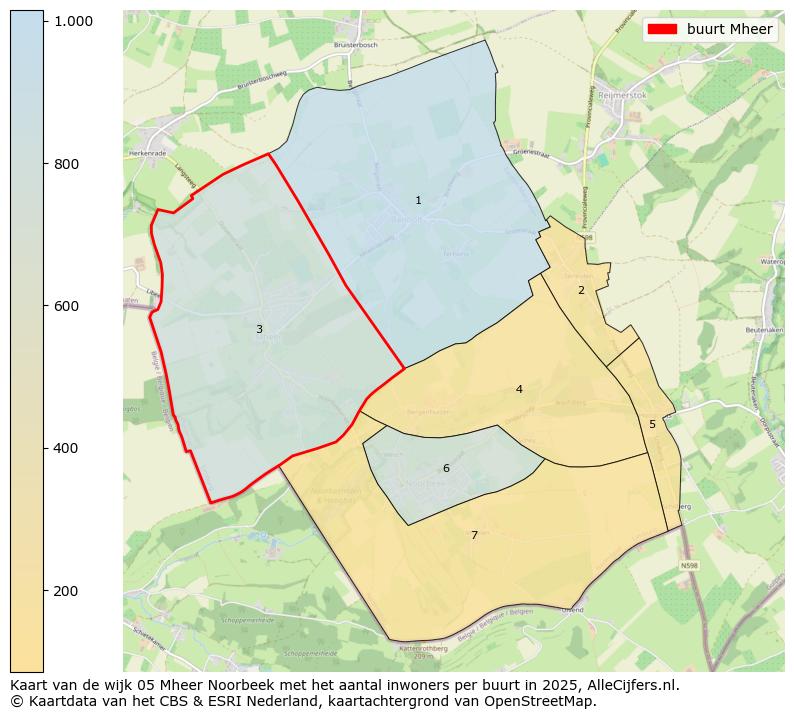 Afbeelding van de buurt Mheer op de kaart.