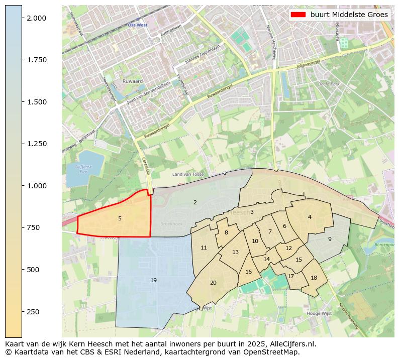 Afbeelding van de buurt Middelste Groes op de kaart.