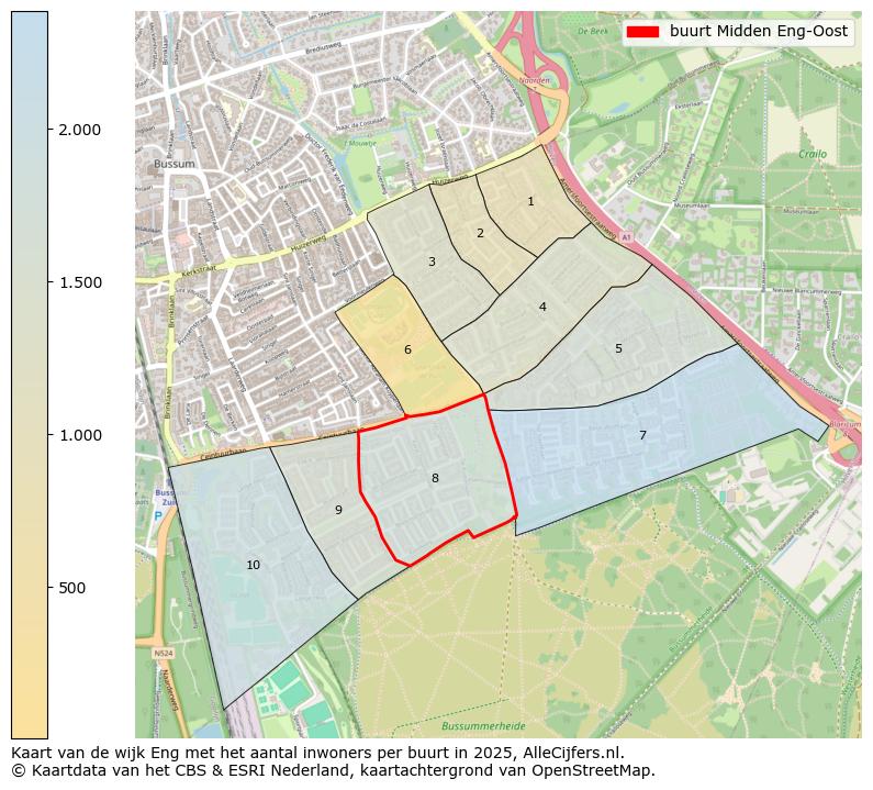 Afbeelding van de buurt Midden Eng-Oost op de kaart.