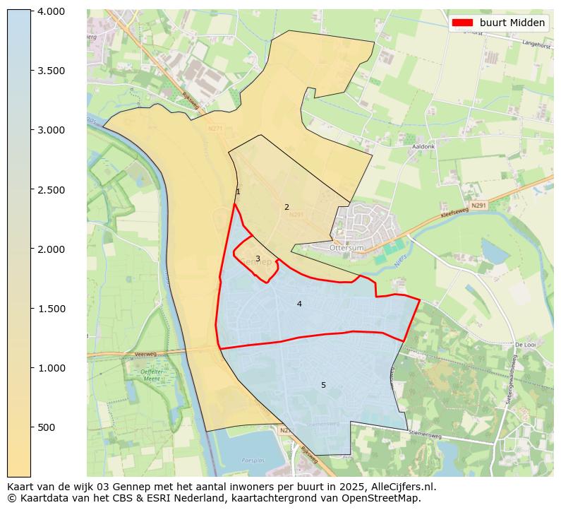 Afbeelding van de buurt Midden op de kaart.