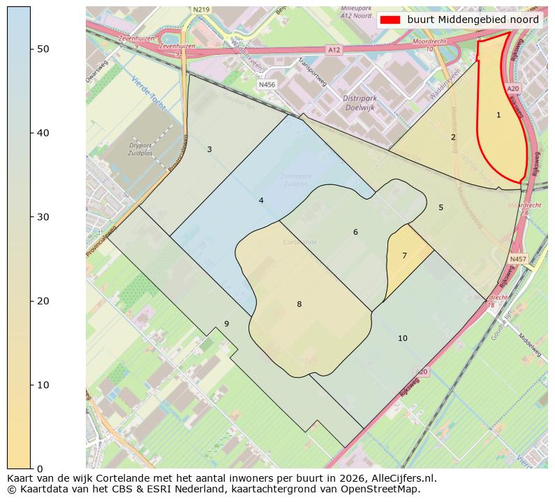 Afbeelding van de buurt Middengebied noord op de kaart.
