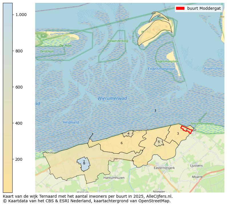 Afbeelding van de buurt Moddergat op de kaart.