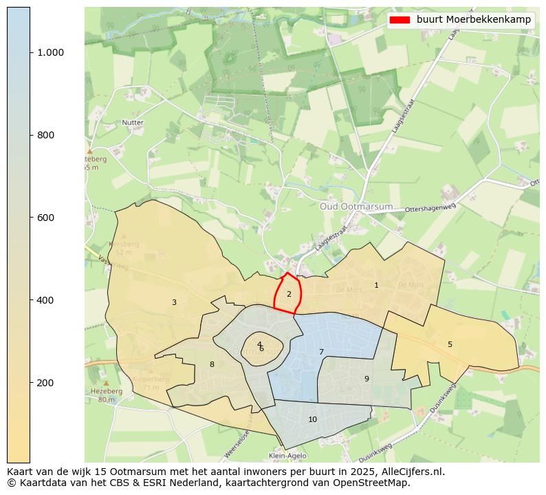 Afbeelding van de buurt Moerbekkenkamp op de kaart.