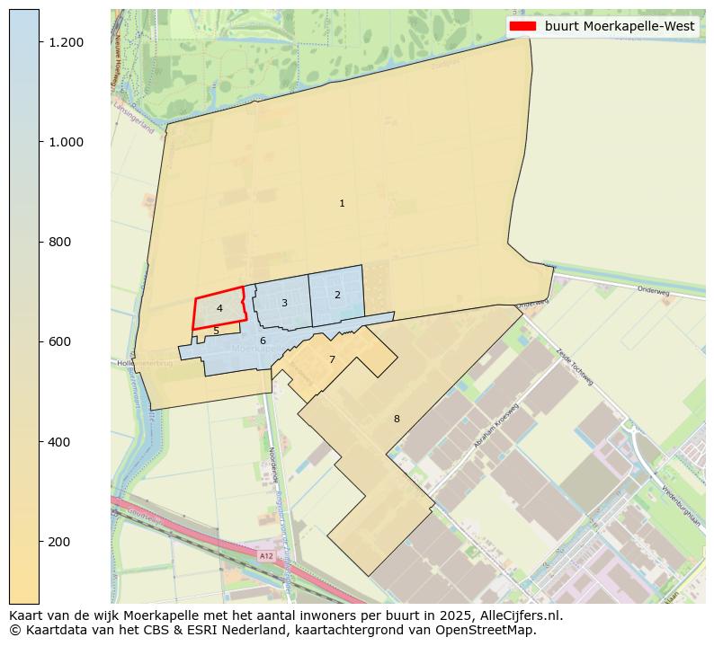 Afbeelding van de buurt Moerkapelle-West op de kaart.