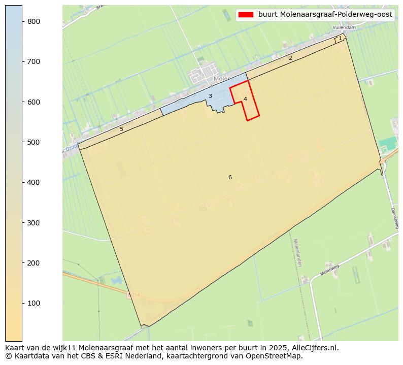 Afbeelding van de buurt Molenaarsgraaf-Polderweg-oost op de kaart.