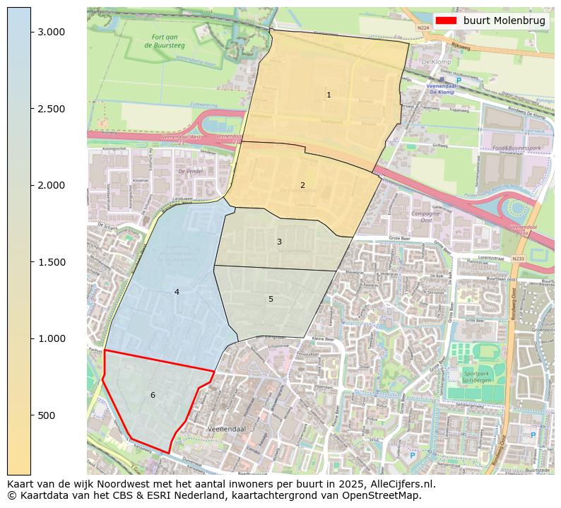 Afbeelding van de buurt Molenbrug op de kaart.