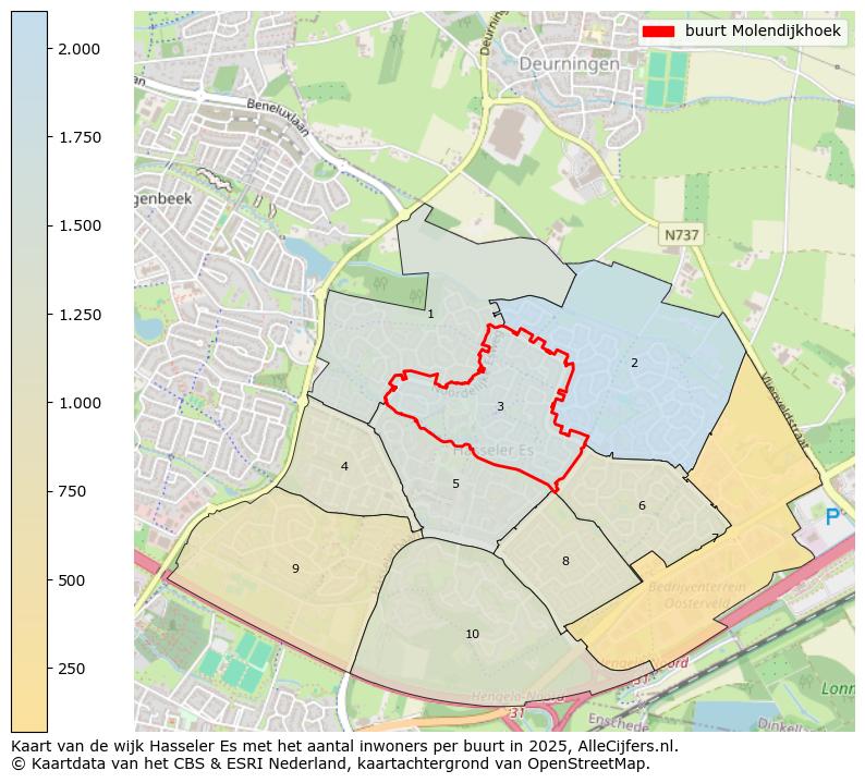 Afbeelding van de buurt Molendijkhoek op de kaart.