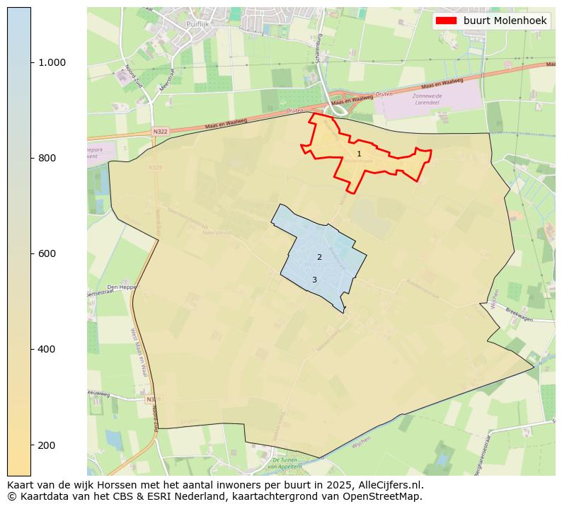 Afbeelding van de buurt Molenhoek op de kaart.