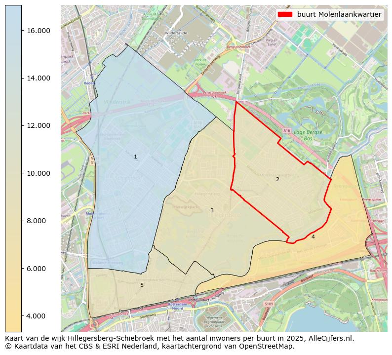 Afbeelding van de buurt Molenlaankwartier op de kaart.